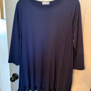 Nuggles Elegant Navy Top